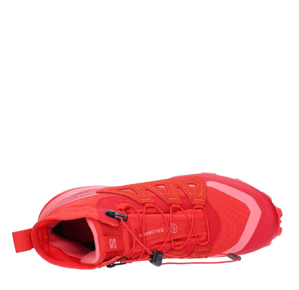 MM6 MAISON MARGIELA Scarponcini in pelle e camoscio Outlet