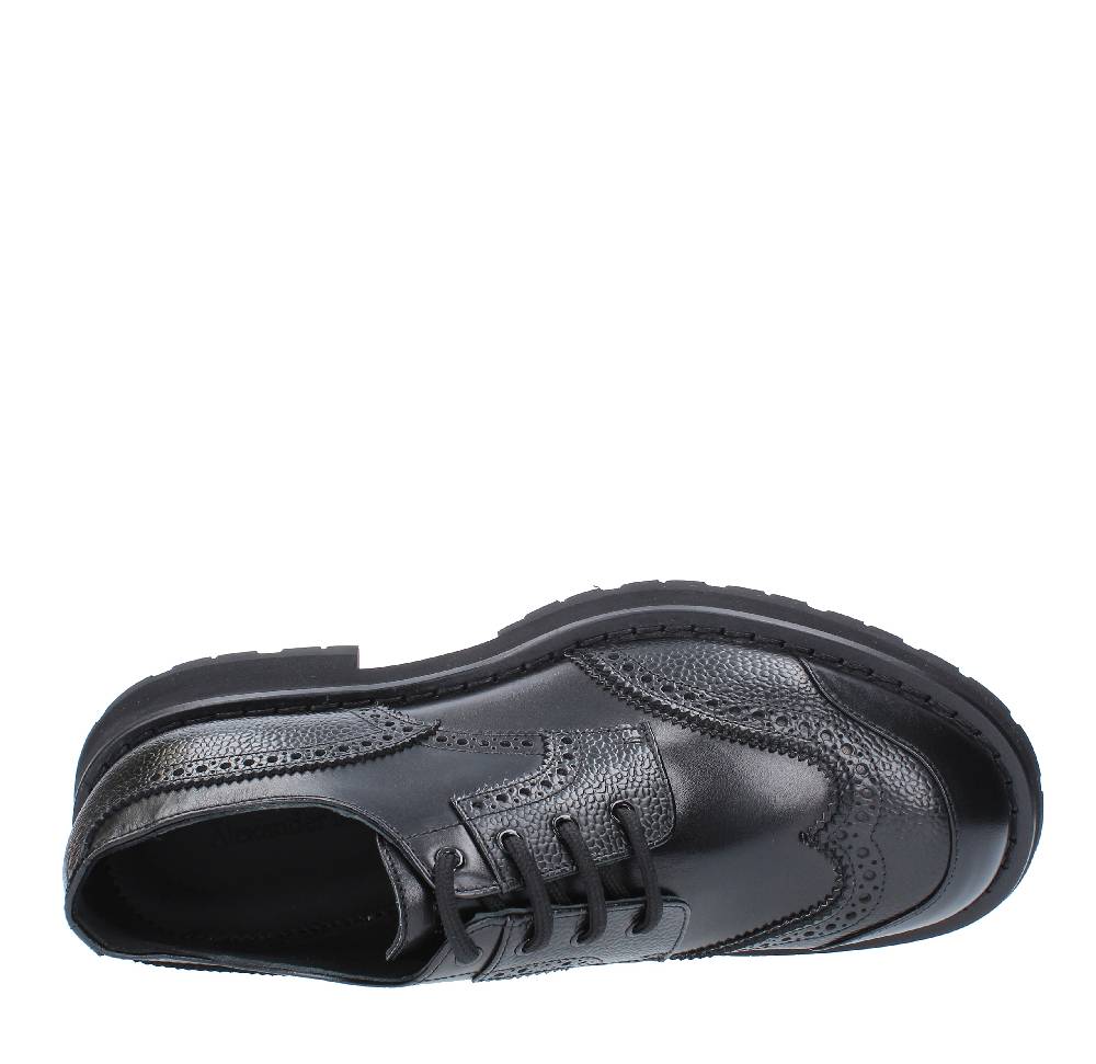 ALEXANDER MCQUEEN Stringate in pelle In Vendita
