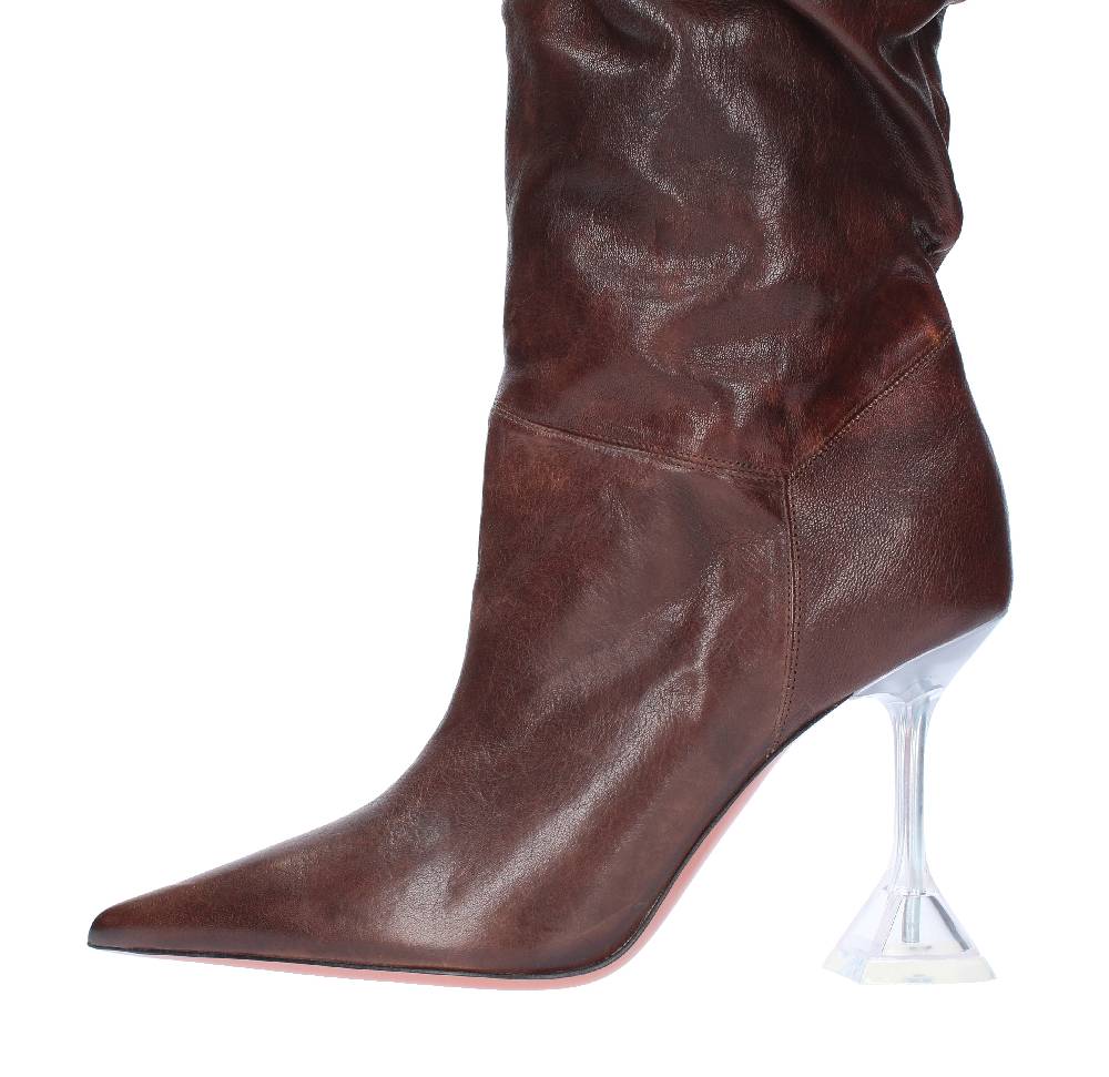 AMINA MUADDI Cuissard Oliviaglass in pelle Offerte