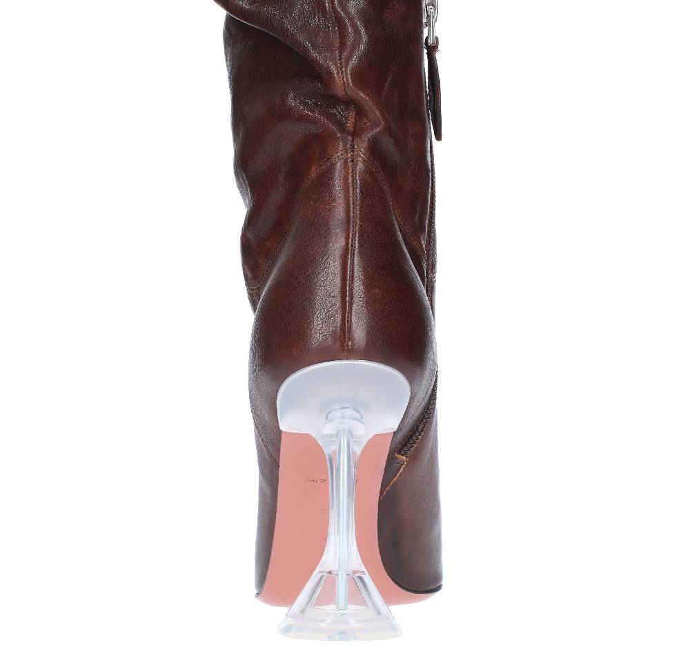 AMINA MUADDI Cuissard Oliviaglass in pelle Offerte