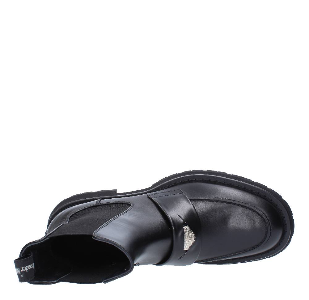 ALEXANDER MCQUEEN Stivaletti stile mocassino in pelle Hotsell