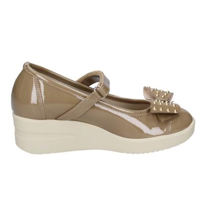 scarpe donna AGILE by RUCOLINE ballerine beige vernice 242 A ULTRA BE597 Presa