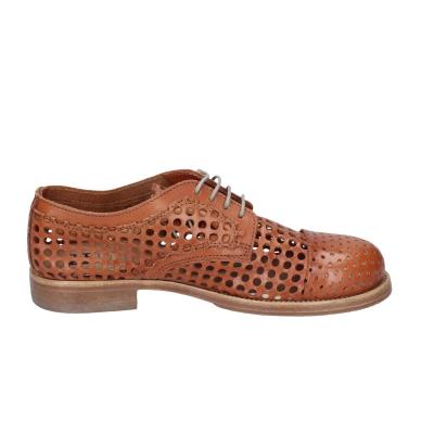 scarpe donna MOMA classiche marrone pelle 1AS422-PEC BC49 Outlet