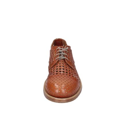scarpe donna MOMA classiche marrone pelle 1AS422-PEC BC49 Outlet