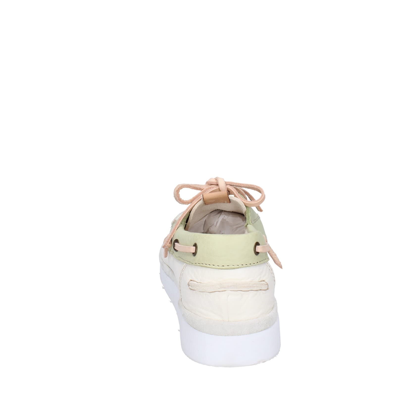 scarpe donna MOMA classiche bianco pelle verde 1AS407-YAC2 EZ870 Offerte
