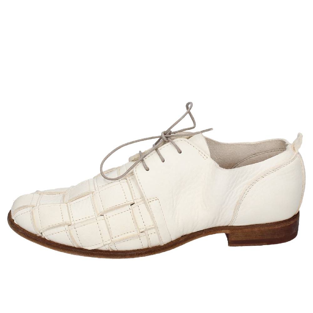 scarpe donna MOMA classiche bianco pelle 39409A VINTAGE EX454 Vendite Flash