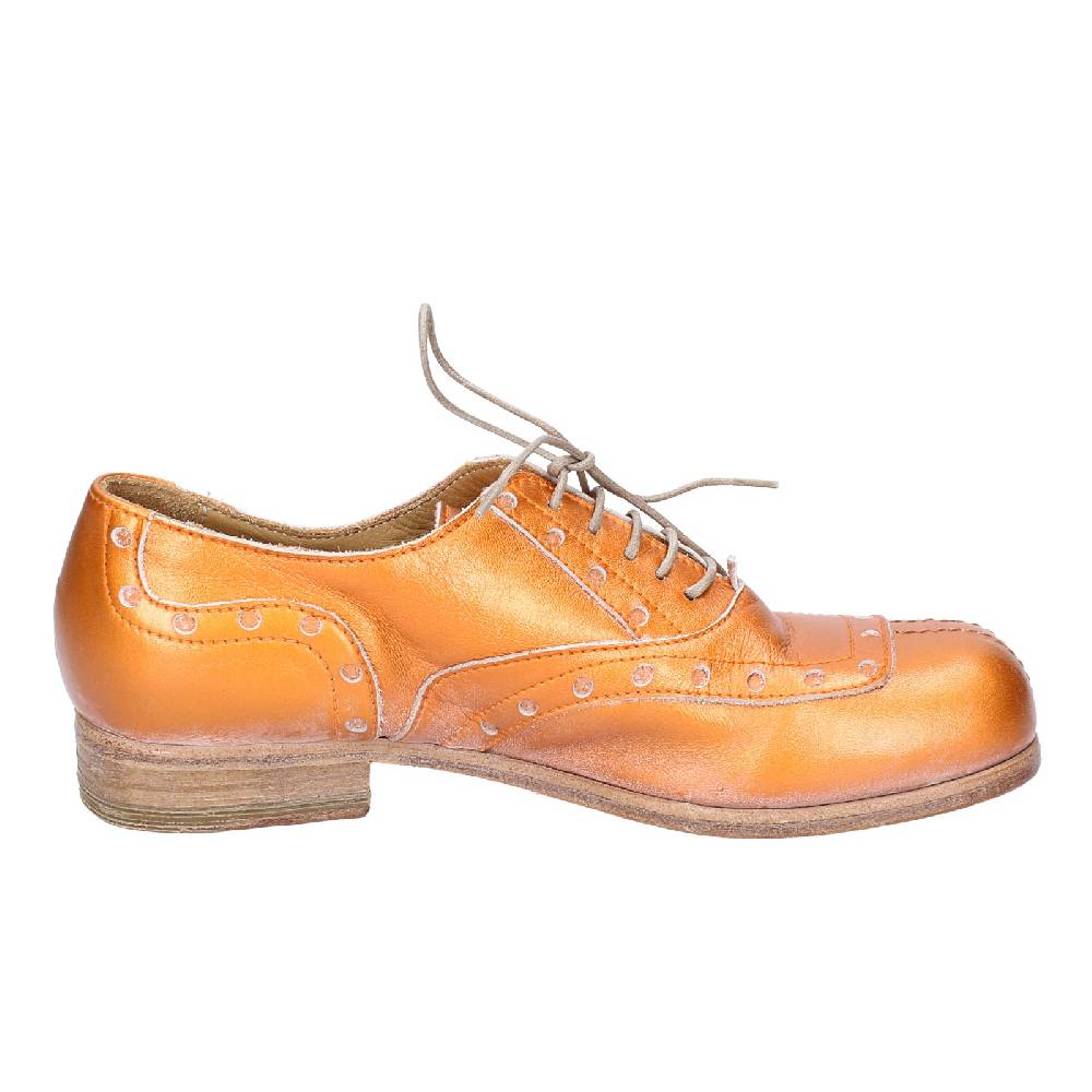 scarpe donna MOMA classiche arancione pelle 45404A VINTAGE EX441 Qualità