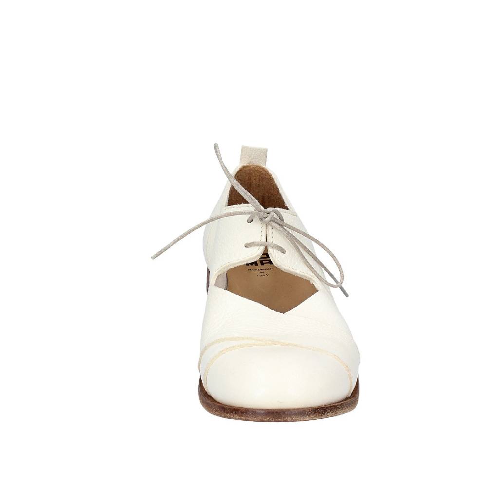 scarpe donna MOMA classiche bianco pelle 39405A VINTAGE EX460 Vendita