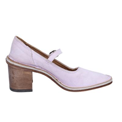 scarpe donna MOMA decollete lilla camoscio BK303 Qualità Garantita