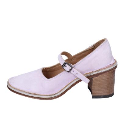 scarpe donna MOMA decollete lilla camoscio BK303 Qualità Garantita