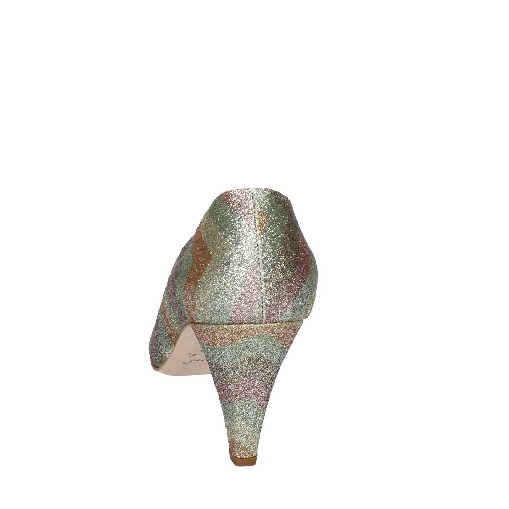 scarpe donna ANNIEL decollete oro glitter EY683 Acquista Ora