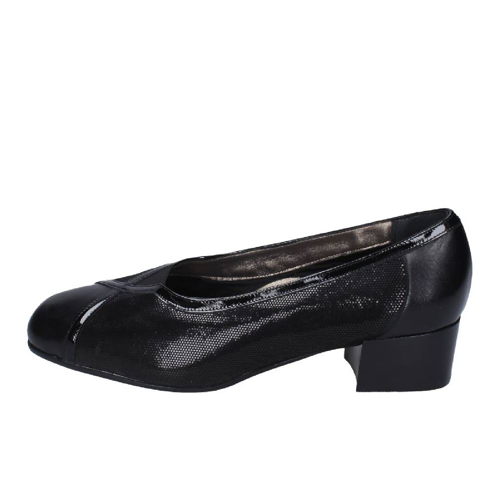 scarpe donna CONFORT decollete nero pelle vernice 3735 EZ335 Offerta