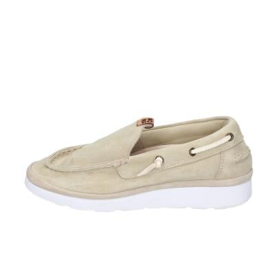 scarpe donna MOMA mocassini verde camoscio 1FS408-YAC3 BC842 Saldi Di Fabbrica