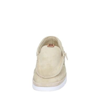 scarpe donna MOMA mocassini verde camoscio 1FS408-YAC3 BC842 Saldi Di Fabbrica