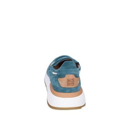 scarpe donna MOMA mocassini verde camoscio 3FS413-CRP11 BC851 Negozio