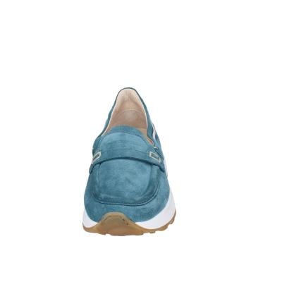 scarpe donna MOMA mocassini verde camoscio 3FS413-CRP11 BC851 Negozio