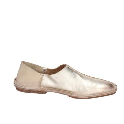 scarpe donna MOMA mocassini oro pelle 1FS438-RAKO BC785 2025