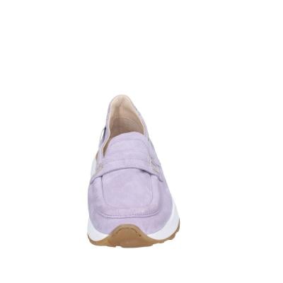 scarpe donna MOMA mocassini viola camoscio 3FS413-CRP12 BC786 Italy