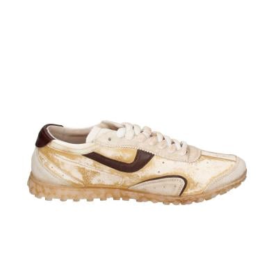 scarpe donna MOMA sneakers marrone pelle PER00A-PERZ BC849 Saldi