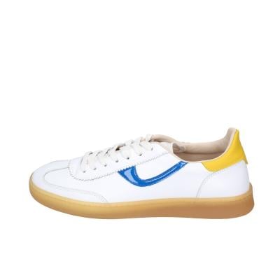 scarpe donna MOMA sneakers bianco pelle blu 3AS420-CRV5 BC845 Offerte