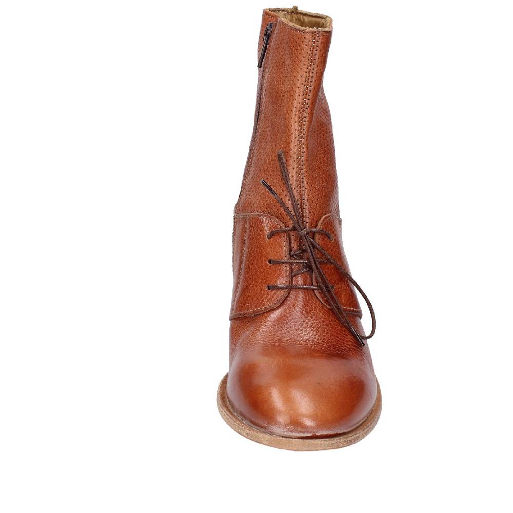 scarpe donna MOMA stivaletti marrone pelle 28403C VINTAGE EX394 Moda