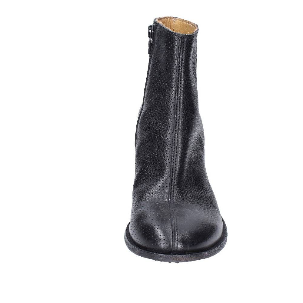 scarpe donna MOMA stivaletti nero pelle 28405C VINTAGE EX395 2025
