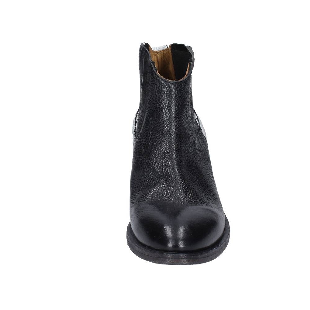 scarpe donna MOMA stivaletti nero pelle grigio 33403B VINTAGE EX393 Italia