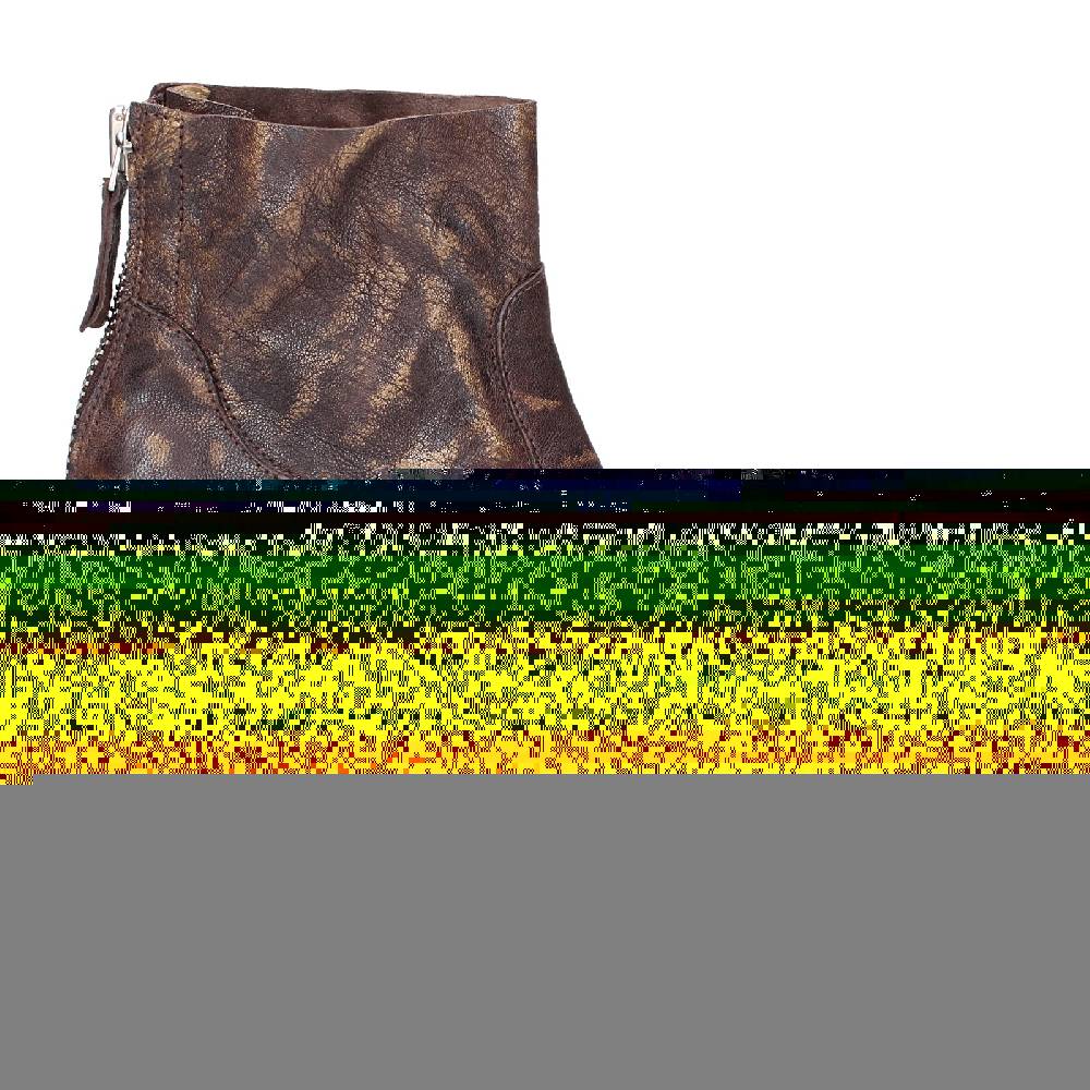 scarpe donna MOMA stivaletti marrone pelle oro 41401C VINTAGE EX400 2025