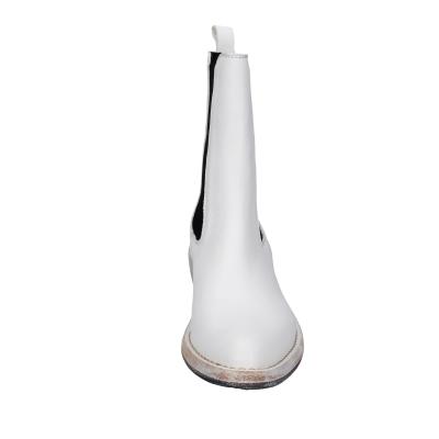 scarpe donna MOMA stivaletti bianco pelle 1CW228-CAP BD489 In Linea