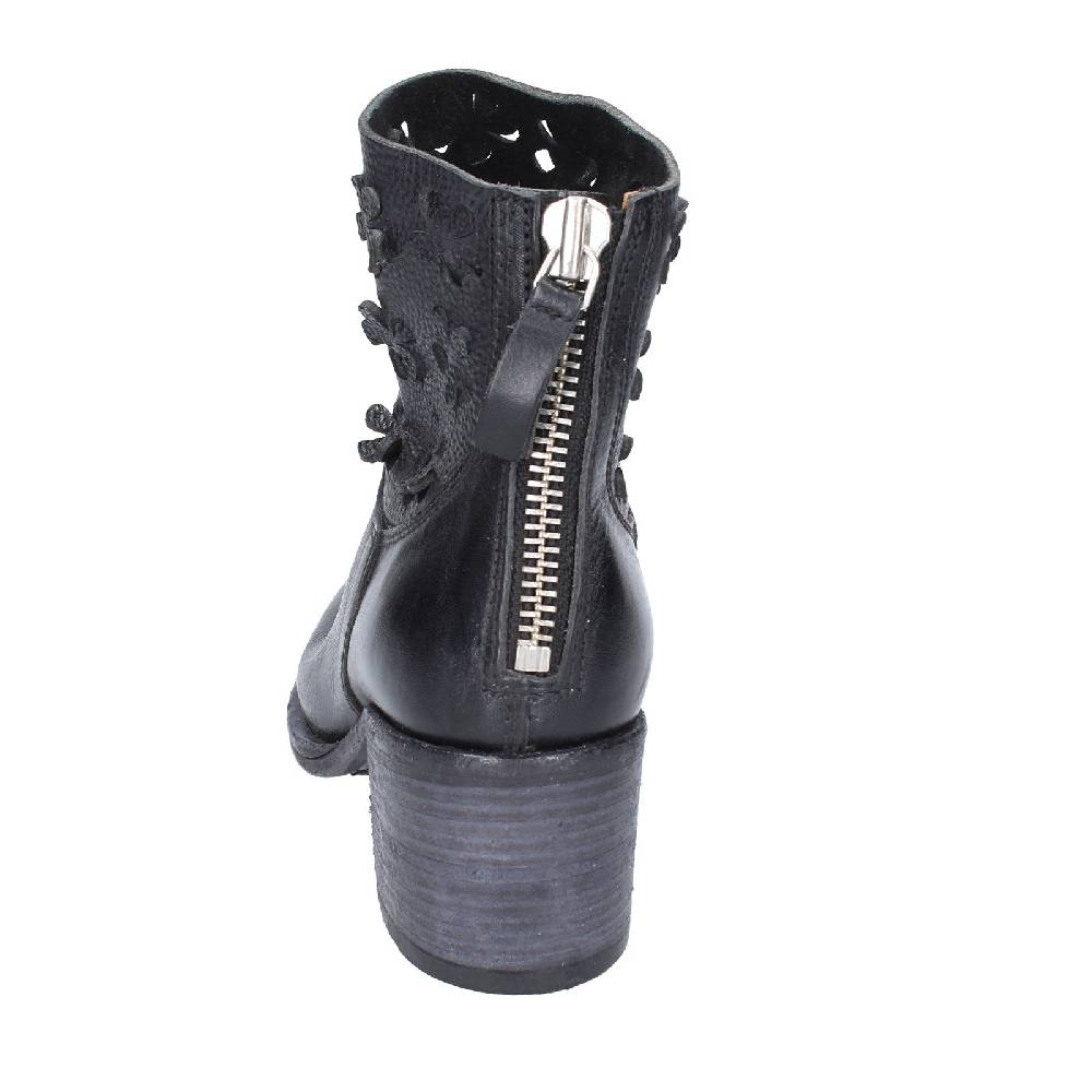 scarpe donna MOMA stivaletti nero pelle 33402C VINTAGE EX396 Promozione