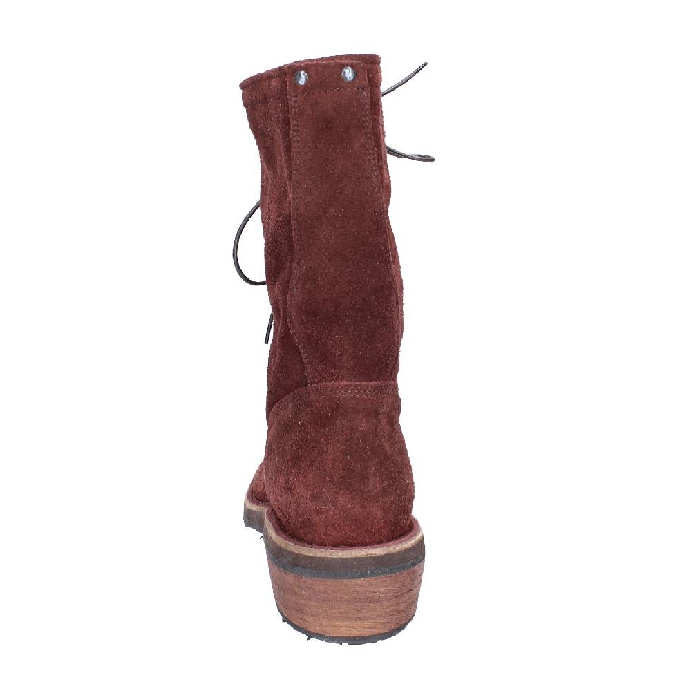 scarpe donna MOMA stivaletti bordeaux camoscio 77301C VINTAGE EX520 Acquista Ora