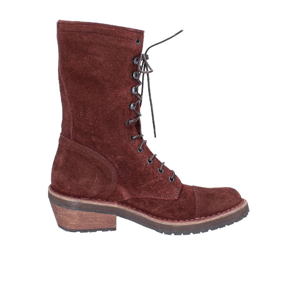 scarpe donna MOMA stivaletti bordeaux camoscio 77301C VINTAGE EX520 Acquista Ora