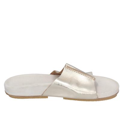 scarpe donna MOMA sandali oro pelle platino 1GS455-RA BC69 Shopping online