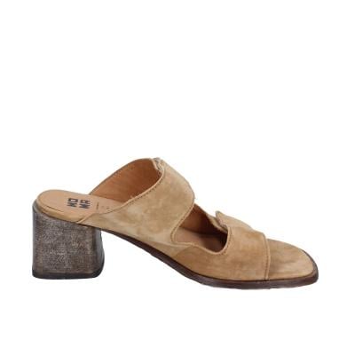 scarpe donna MOMA sandali marrone camoscio 1GS461 BC835 Offerta