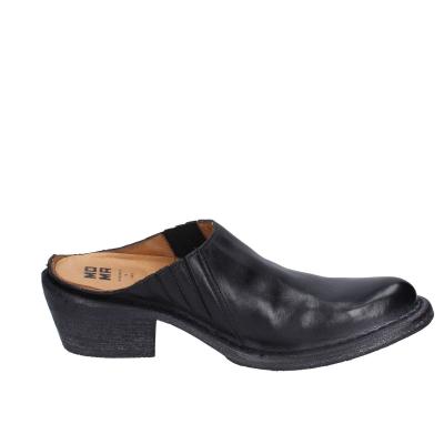 scarpe donna MOMA sandali nero pelle 1FS426-NAC BC781 Economico