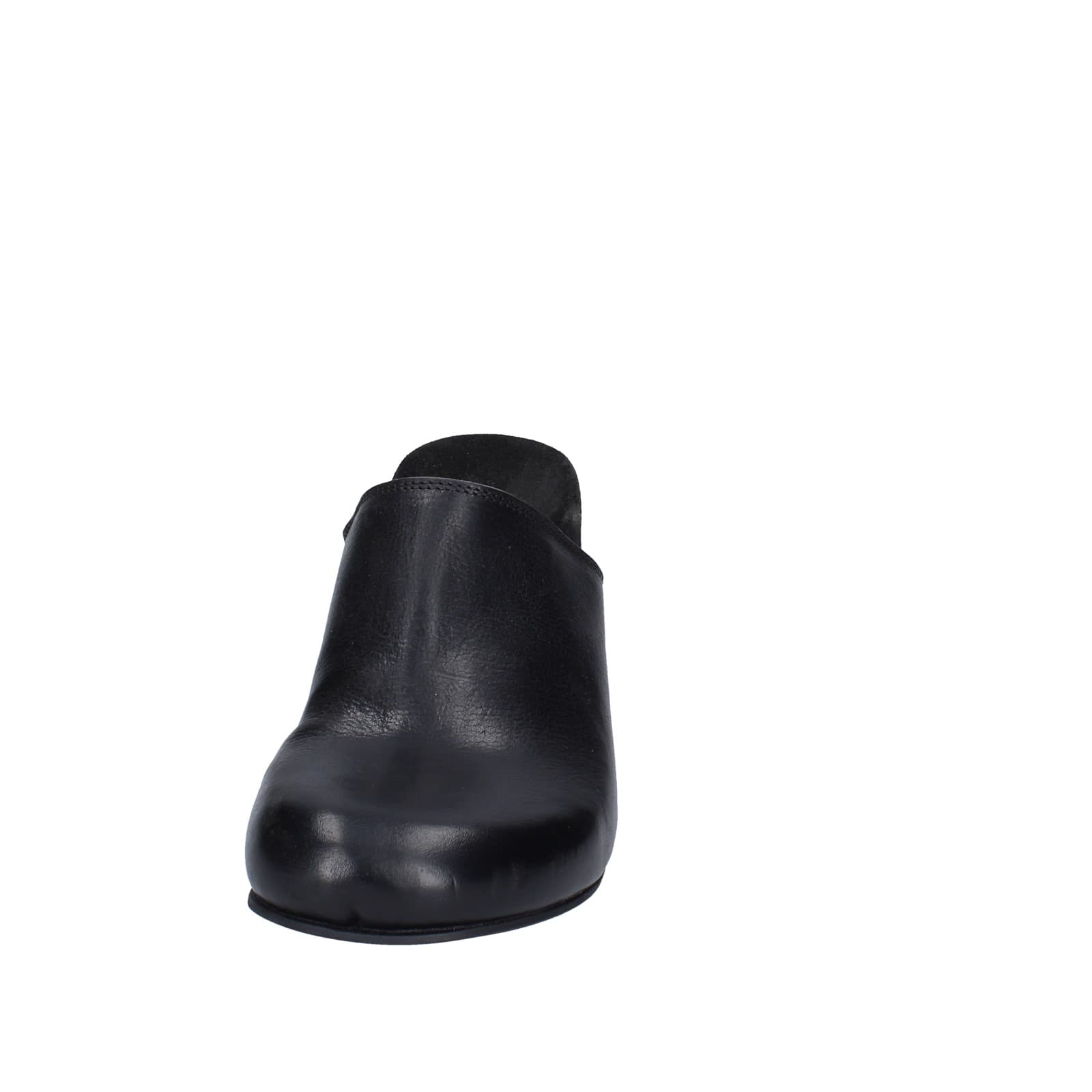 scarpe donna MOMA sandali nero pelle 86301G-CUM EY490 In Vendita
