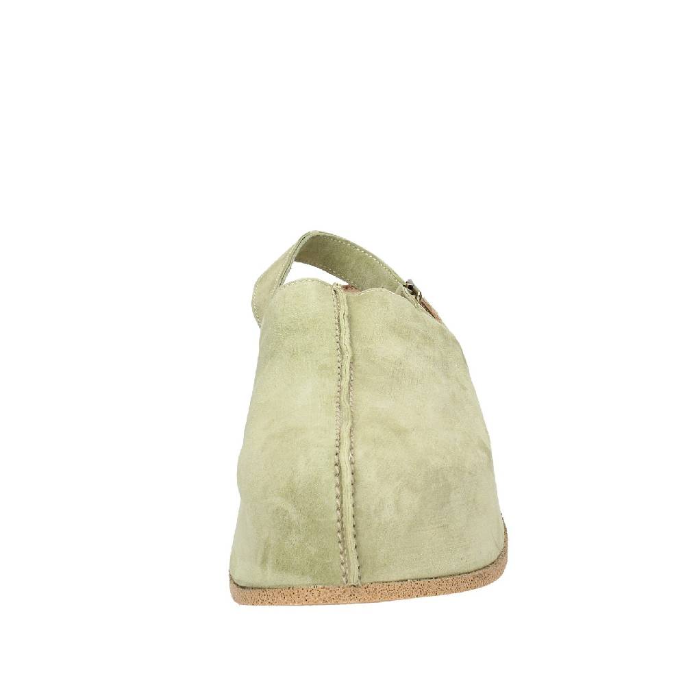 scarpe donna MOMA sandali verde camoscio 1GS468 EX373 Offerte