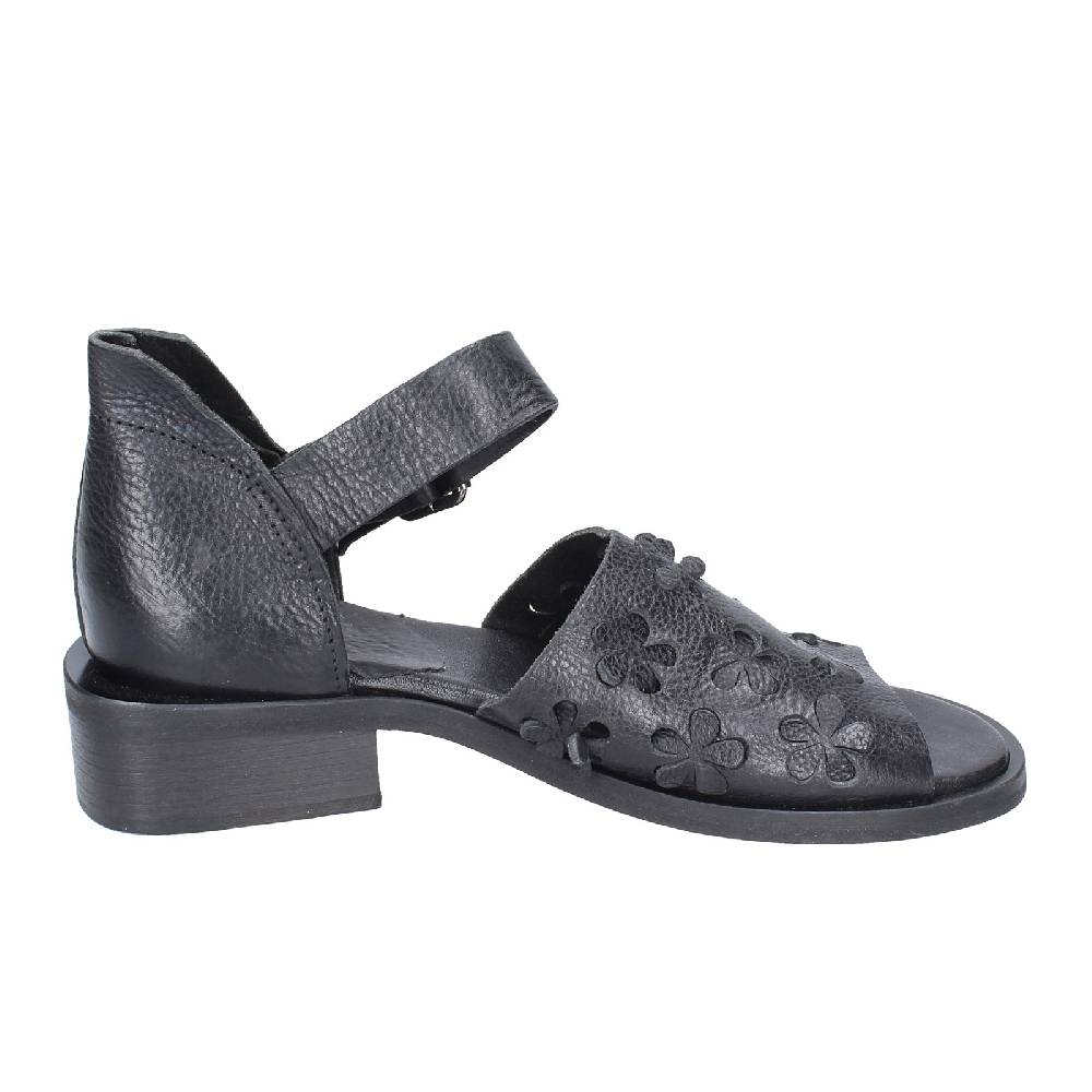 scarpe donna MOMA sandali nero pelle 35404G VINTAGE EX405 I Più Venduti