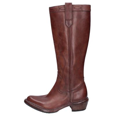 scarpe donna MOMA stivali marrone pelle 1DW308 VINTAGE BD929 Enormi risparmi