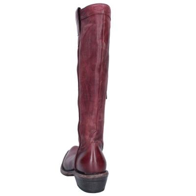 scarpe donna MOMA stivali bordeaux pelle 1DW308 VINTAGE BD927 Vendita