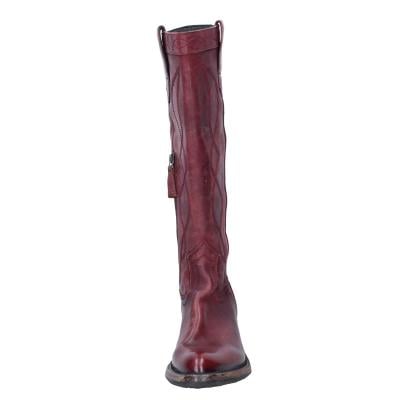 scarpe donna MOMA stivali bordeaux pelle 1DW308 VINTAGE BD927 Vendita