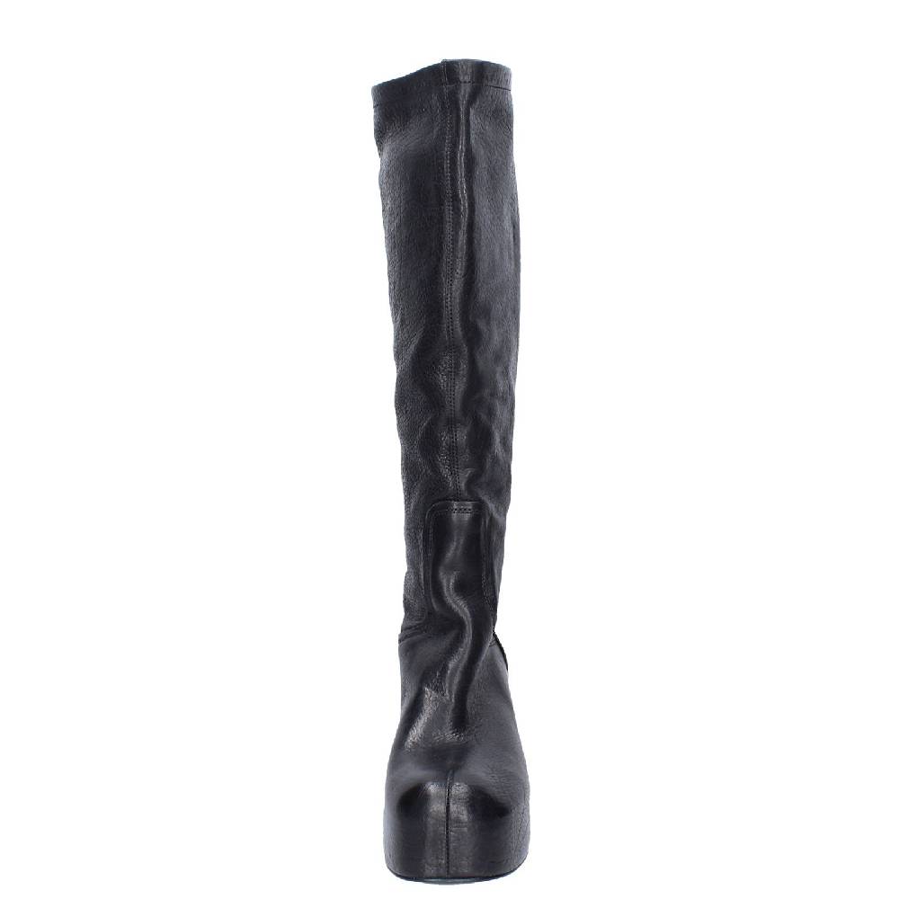 scarpe donna MOMA stivali nero pelle 87305D VINTAGE EX512 Qualità Garantita