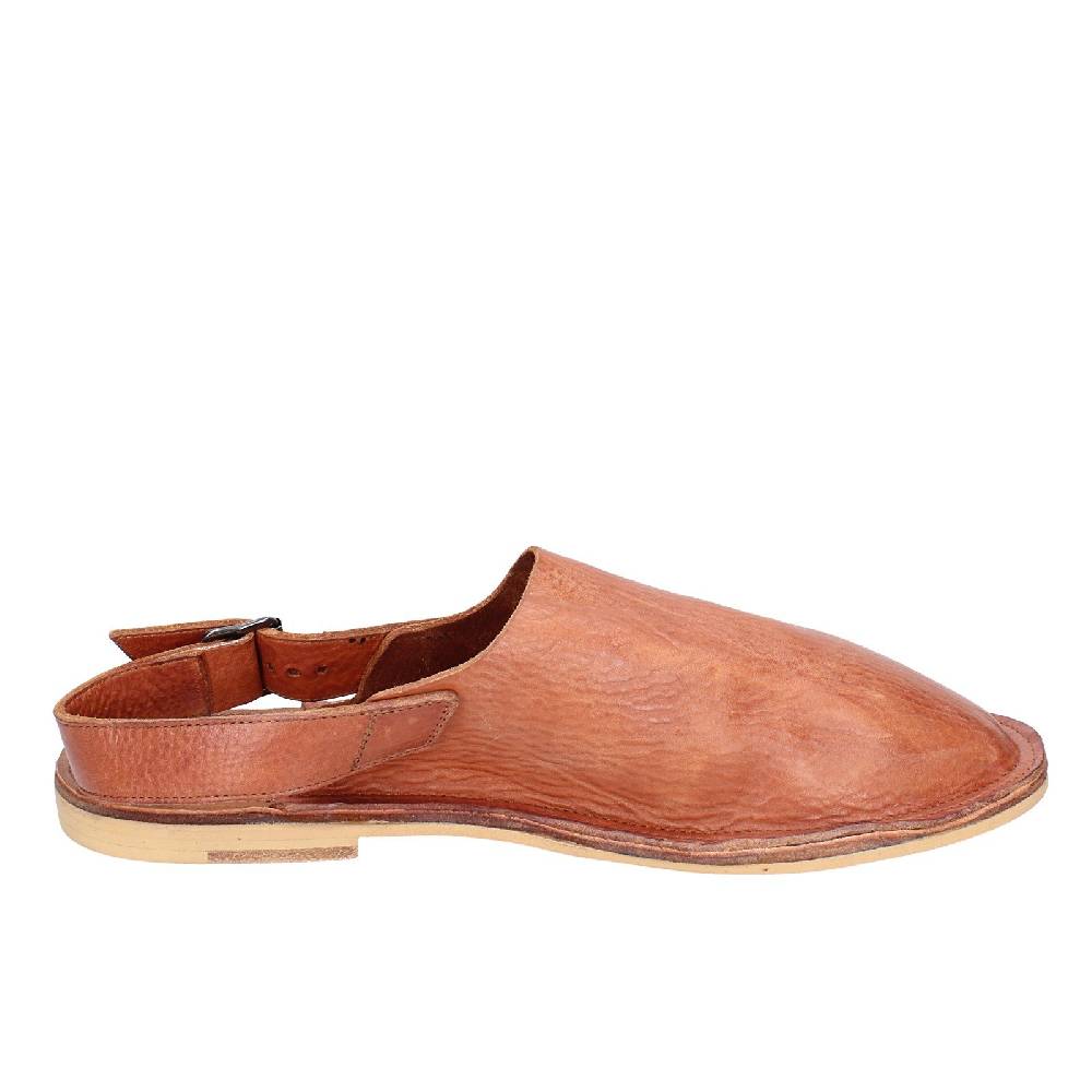 scarpe uomo MOMA sandali marrone pelle 20401G VINTAGE EX389 Affare Del Giorno