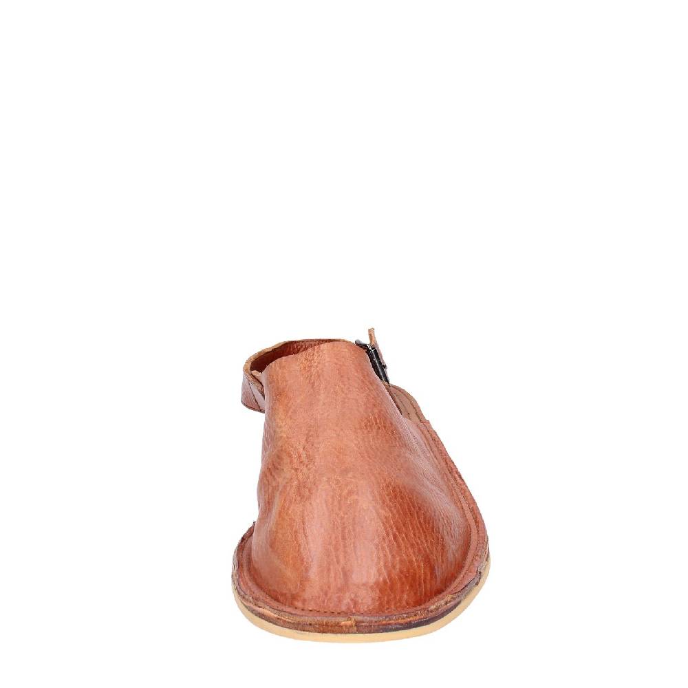 scarpe uomo MOMA sandali marrone pelle 20401G VINTAGE EX389 Affare Del Giorno