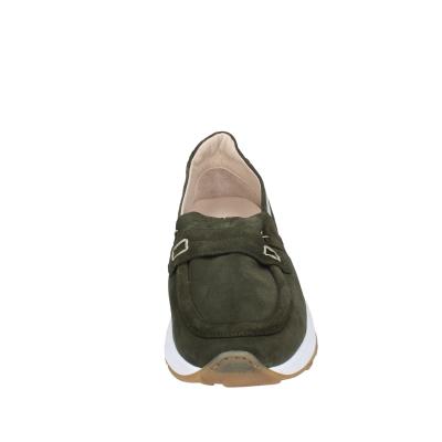 scarpe uomo MOMA mocassini verde camoscio 4FS413-CRPL BC87 Economico