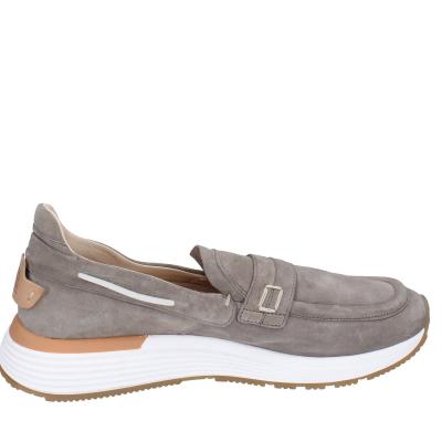 scarpe uomo MOMA mocassini grigio camoscio 4FS413-CRPI BC99 Online