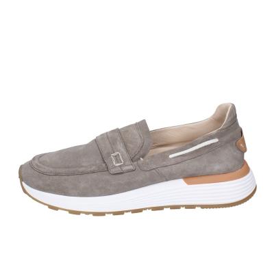 scarpe uomo MOMA mocassini grigio camoscio 4FS413-CRPI BC99 Online