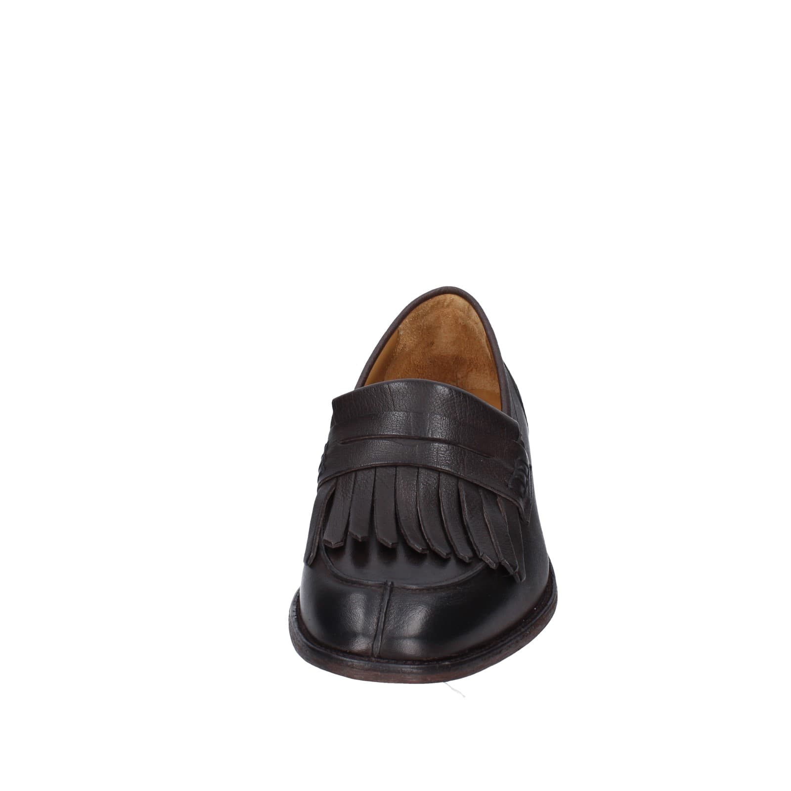 scarpe uomo MANIFATTURE ETRUSCHE mocassini marrone pelle EZ835 Vendite Flash