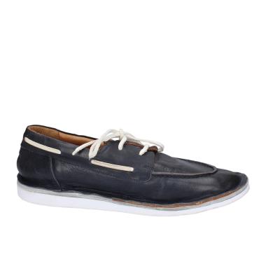scarpe uomo MOMA classiche blu pelle 2AS431-TV BC764 Vendita