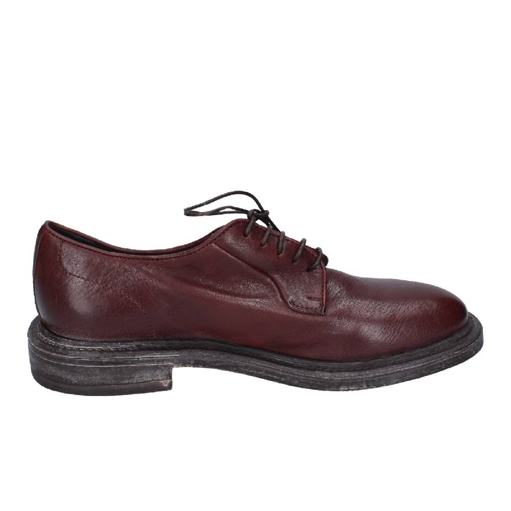 scarpe uomo MOMA classiche marrone pelle 65303A EY521 Soddisfazione Garantita